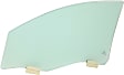 Front, Passenger Side Door Glass, Green Tint, 4-Door, Sedan, Replaces NAGS No. DD11236 GTYN