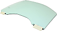 Front, Passenger Side Door Glass, Green Tint, Replaces NAGS No. DD11959 GTYN