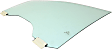 Front, Driver Side Door Glass, Green Tint, Replaces NAGS No. DD11960 GTYN