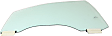 Front, Driver Side Door Glass, Green Tint, Replaces NAGS No. DD11960 GTYN