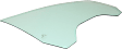 Front, Passenger Side Door Glass, Green Tint, Without Clips, Replaces NAGS No. DD12192 GTNN