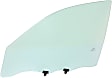 Front, Driver Side Door Glass, Green Tint, Green Tint, With Clips, Replaces NAGS No. DD09621 GTYN