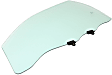Front, Driver Side Door Glass, Green Tint, Green Tint, With Clips, Replaces NAGS No. DD09621 GTYN