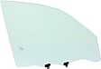 Front, Driver Side Door Glass, Green Tint, Green Tint, With Clips, Replaces NAGS No. DD09621 GTYN