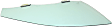 Front, Passenger Side Door Glass, Green Tint, Replaces NAGS No. DD12169 GTYN