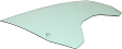 Front, Passenger Side Door Glass, Green Tint, Non-Laminated, Replaces NAGS No. DD12373 GTNN
