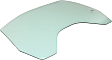 Front, Driver Side Door Glass, Green Tint, Non-Laminated, Replaces NAGS No. DD12374 GTNN