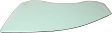 Front, Driver Side Door Glass, Green Tint, Non-Laminated, Replaces NAGS No. DD12374 GTNN