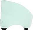 Front, Passenger Side Door Glass, Green Tint, Laminated, Replaces NAGS No. DD12375 GTYN