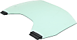 Front, Passenger Side Door Glass, Green Tint, Laminated, Replaces NAGS No. DD12375 GTYN