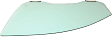 Front, Driver Side Door Glass, Green Tint, Laminated, Replaces NAGS No. DD12376 GTYN