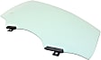Front, Passenger Side Door Glass, Green Tint, Non-Laminated, Replaces NAGS No. DD12427 GTYN