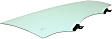 Front, Passenger Side Door Glass, Green Tint, Non-Laminated, Replaces NAGS No. DD12427 GTYN