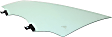 Front, Driver Side Door Glass, Green Tint, Non-Laminated, Replaces NAGS No. DD12428 GTYN