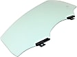 Front, Driver Side Door Glass, Green Tint, Non-Laminated, Replaces NAGS No. DD12428 GTYN