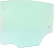 Rear, Driver Side Door Glass, Green Tint, Without Clips, Replaces NAGS No. DD11785 GTNN