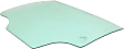 Rear, Driver Side Door Glass, Green Tint, Without Clips, Replaces NAGS No. DD11785 GTNN