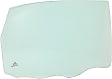 Rear, Passenger Side Door Glass, Green Tint, Without Clips, 4-Door, Sedan, Replaces NAGS No. DD09622 GTNN