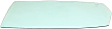 Rear, Passenger Side Door Glass, Green Tint, Without Clips, 4-Door, Sedan, Replaces NAGS No. DD09622 GTNN