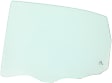 Rear, Passenger Side Door Glass, Green Tint, Without Clips, 4-Door, Sedan, Replaces NAGS No. DD09622 GTNN