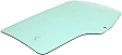Rear, Passenger Side Door Glass, Green Tint, Without Clips, 4-Door, Sedan, Replaces NAGS No. DD11481 GTNN