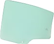 Rear, Passenger Side Door Glass, Green Tint, Without Clips, 4-Door, Sedan, Replaces NAGS No. DD11481 GTNN