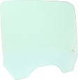 Rear, Passenger Side Door Glass, No Tint, Replaces NAGS No. DD09734 GTNN