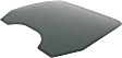 Rear, Driver Side Door Glass, Gray Tint Privacy, Replaces NAGS No. DD09735 YPNN