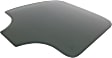 Rear, Driver Side Door Glass, Gray Tint Privacy, 4-Door, Sport Utility, Replaces NAGS No. DD09739 YPNN