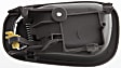 Front or Rear, Passenger Side Interior Door Handle, Gray, Without Door Lock Hole, For Models With Manual Door Locks