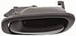 Front or Rear, Driver Side Interior Door Handle, Gray, Without Door Lock Hole, For Models With Manual Door Locks