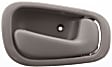 Front or Rear, Passenger Side Interior Door Handle, Beige, Without Door Lock Hole, For Models With Manual Door Locks