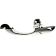 Rear, Driver Side Chrome Exterior Door Handle, Without Key Hole