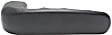 Rear, Passenger Side Interior Door Handle, Textured Black, Without Door Lock Hole