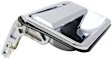 Rear, Passenger Side Chrome Exterior Door Handle, Without Key Hole