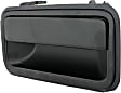 1996 Chevrolet C3500 - Rear, Passenger Side Smooth Black Exterior Door Handle, Without Key Hole, Crew Cab Pickup