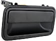 1996 Chevrolet C3500 - Rear, Passenger Side Smooth Black Exterior Door Handle, Without Key Hole, Crew Cab Pickup