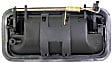 1996 Chevrolet C3500 - Rear, Passenger Side Smooth Black Exterior Door Handle, Without Key Hole, Crew Cab Pickup