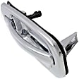 Rear - Back Door Exterior Door Handle, Chrome, with Key Hole, For Models with Split Type Door
