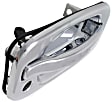 Rear - Back Door Exterior Door Handle, Chrome, with Key Hole, For Models with Split Type Door