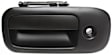 2003-2009 Chevrolet Express 1500 - Rear - Side Sliding Door Exterior Door Handle, Smooth Black, With Key Hole, For Hinged Door
