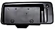 Rear - Back Door Exterior Door Handle, Textured Black, With Key Hole, With License Bracket