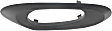 Rear, Passenger Side, Interior, Door Handle Trim, Plastic, Textured Black