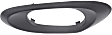 Rear, Driver Side, Interior, Door Handle Trim, Plastic, Textured Black