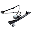 Rear, Passenger Side Window Regulator, Power, with Motor, Crew Cab Pickup, Except 2007 Classic Silverado/Sierra