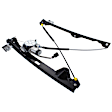 Rear, Passenger Side Window Regulator, Power, with Motor, Crew Cab Pickup, Except 2007 Classic Silverado/Sierra
