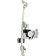 Rear, Passenger Side Power Window Regulator, With Motor