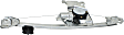 Rear, Passenger Side Power Window Regulator, With Motor