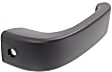 2010 Chevrolet Silverado 1500 - Rear, Driver or Passenger Side Textured Black Interior Door Handle, Without Door Lock Hole, 4-Door, Extended Cab Pickup