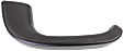 2010 Chevrolet Silverado 1500 - Rear, Driver or Passenger Side Textured Black Interior Door Handle, Without Door Lock Hole, 4-Door, Extended Cab Pickup